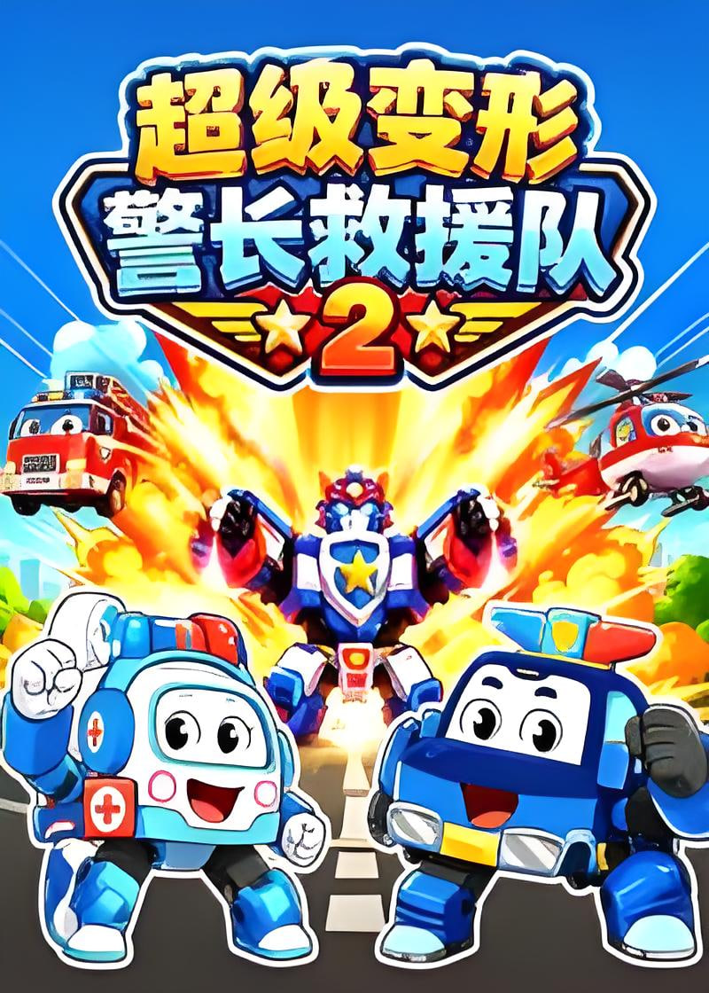 超级变形警长救援队第2季 2026 动漫 海报